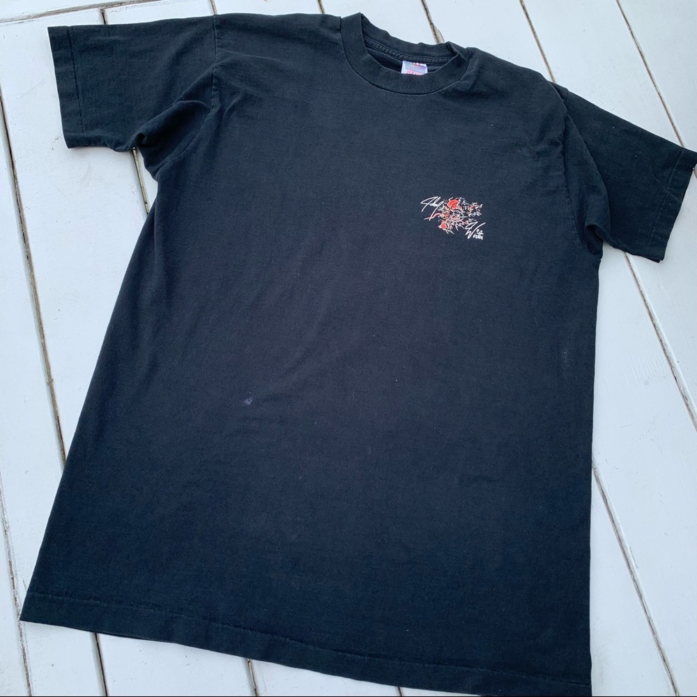 Vintage 80s Johnny Winter Dragon Tour T-Shirt View 3
